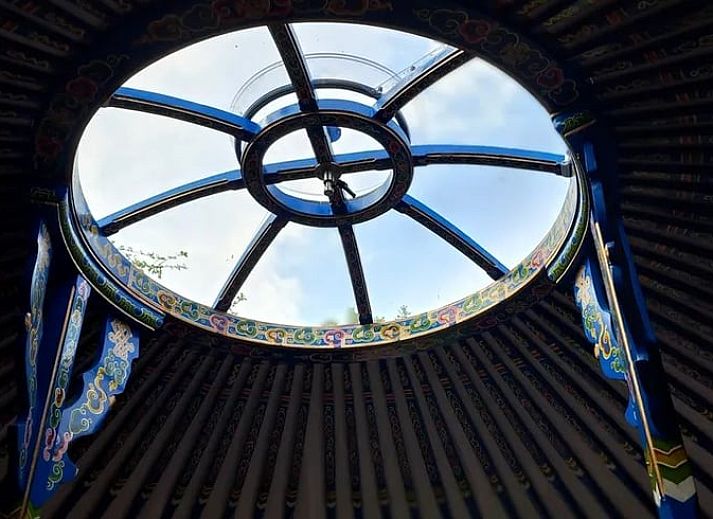 Einzigartige Jurte im Huisje in Emmen, Ferienhaus in Emmen, Suedost-Drenthe, Drenthe.