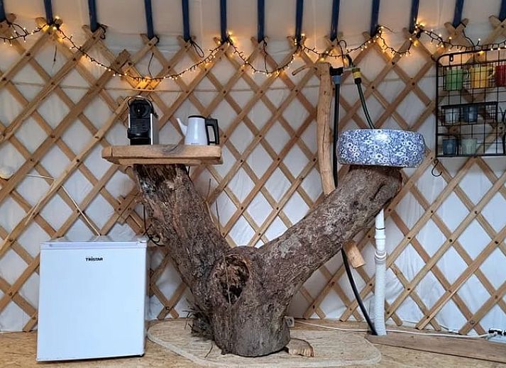 Einzigartige Jurte im Huisje in Emmen, Ferienhaus in Emmen, Suedost-Drenthe, Drenthe.