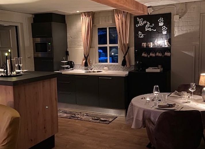 Rustic surroundings of Cottage in Dalen, vacation home in Drenthe with grazing cows in the meadow.