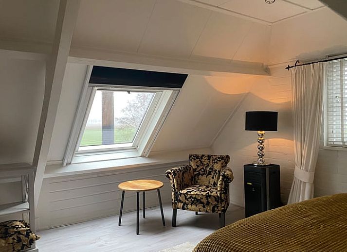 Cozy garden of Huisje in Dalen, vacation home in Dalen, Drenthe with colorful flowers.