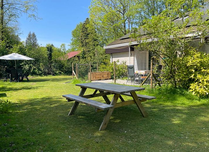 Gemuetliches Schlafzimmer in einem Ferienhaus in Geesbrug, im Suedosten von Drenthe.