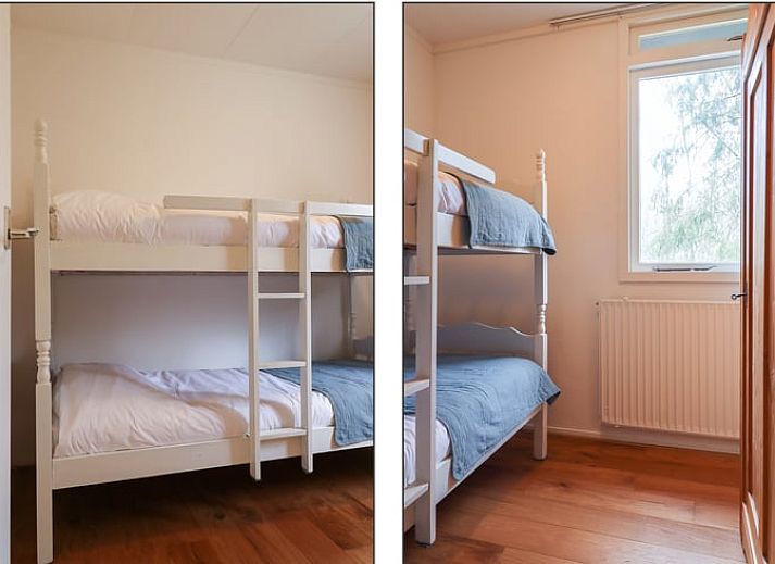 Gemuetliche Terrasse im Ferienhaus in Geesbrug, Drenthe, umgeben von Natur.