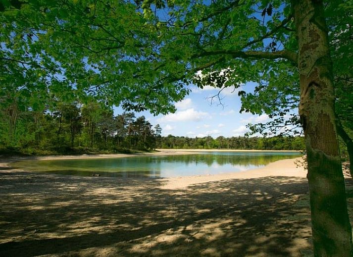 Historische ansichtkaart van Vakantiehuis in Nieuw-Schoonebeek, Drenthe.