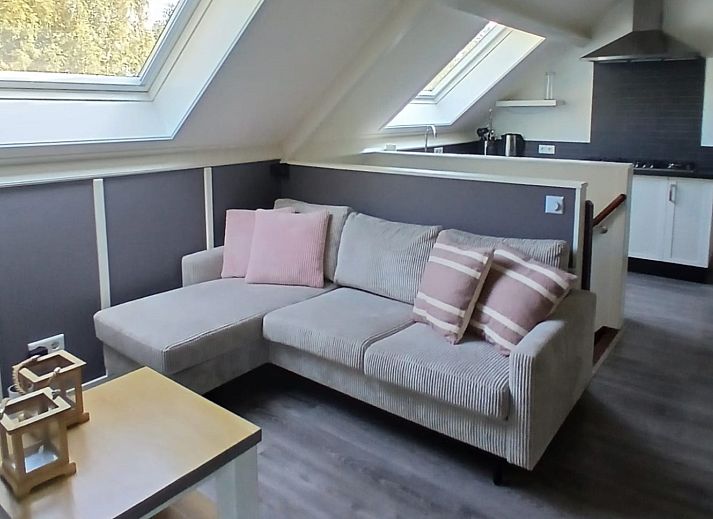 Sunny day at vacation home DG1648 in Second Exloermond with green surroundings.