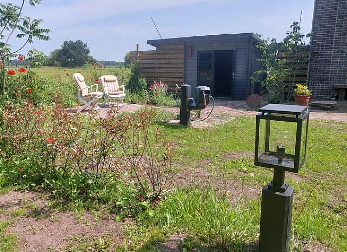 Gemuetliche Sitzecke im Ferienhaus in Zwinderen, ideal fuer Familienurlaub in Sued-Ost-Drenthe.