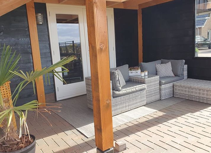 Entree van Vakantiehuisje in Fluitenberg, charmante B&B in het groene hart van Zuidwest Drenthe.