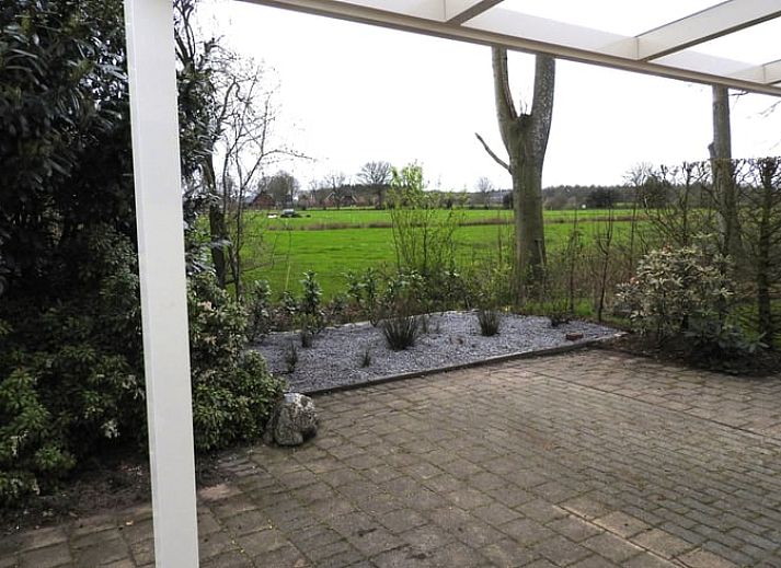 Gezellige woonkamer in Huisje in Doldersum, vakantiehuis in Zuidwest Drenthe