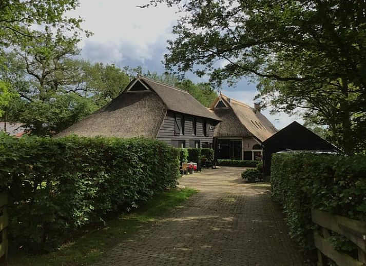 Gezellige binnenruimte van Vakantiehuis in Havelte, Zuidwest Drenthe met comfortabele zitplaatsen.