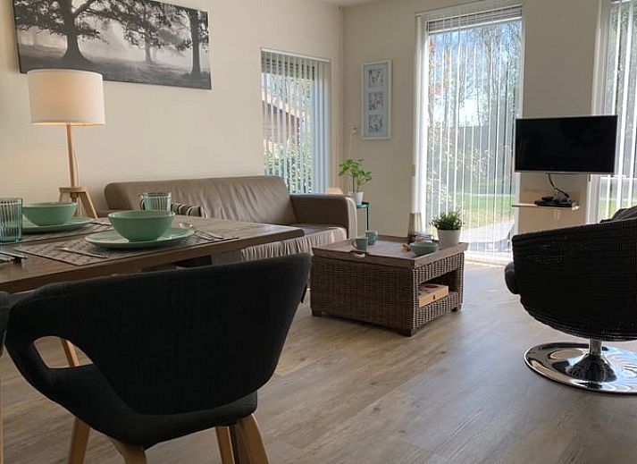 Ferienhaus in Havelte, ein charmantes Ferienhaus im Suedwesten von Drenthe, umgeben von gruener Natur und einer sonnigen Terrasse.