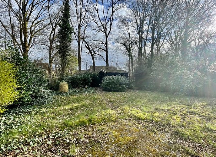 Helles Wohnzimmer mit gemuetlicher Sitzecke im Ferienhaus in Havelte, Suedwest-Drenthe.