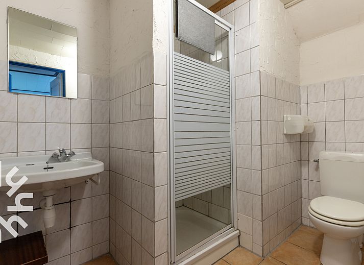 Karte von Ferienhaus DG184 in Diever Zuidwest Drenthe mit Grundriss.