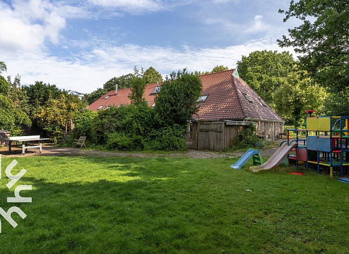Karte von Ferienhaus DG184 in Diever Zuidwest Drenthe mit Grundriss.