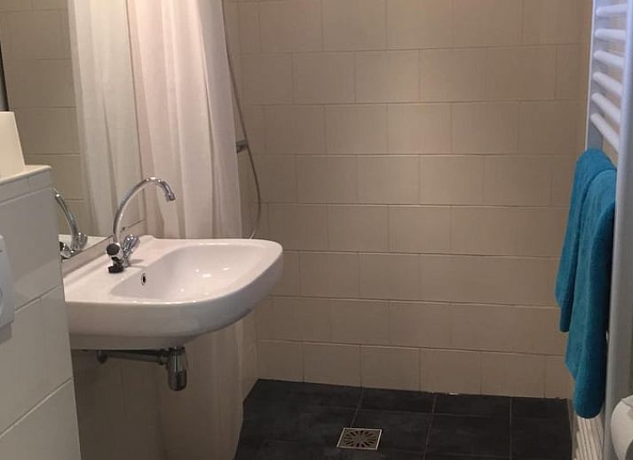 Entspannen Sie sich auf der Terrasse von Huisje in Diever, einem Ferienhaus in Drenthe, umgeben von ueppiger Natur und frischer Luft.