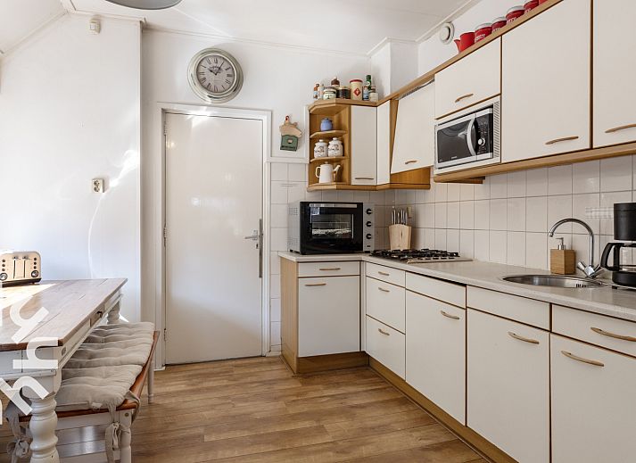 Trap in DG264 vakantiehuis in Diever, Zuidwest Drenthe. Toegang tot de bovenverdieping.