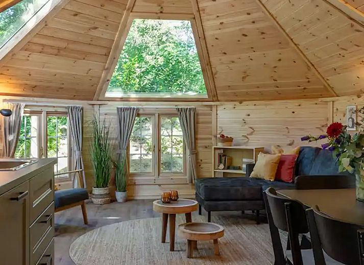 Guest house 200440 - Holiday property Zuidwest Drenthe - Mooie 4p Kota met sauna en hottub