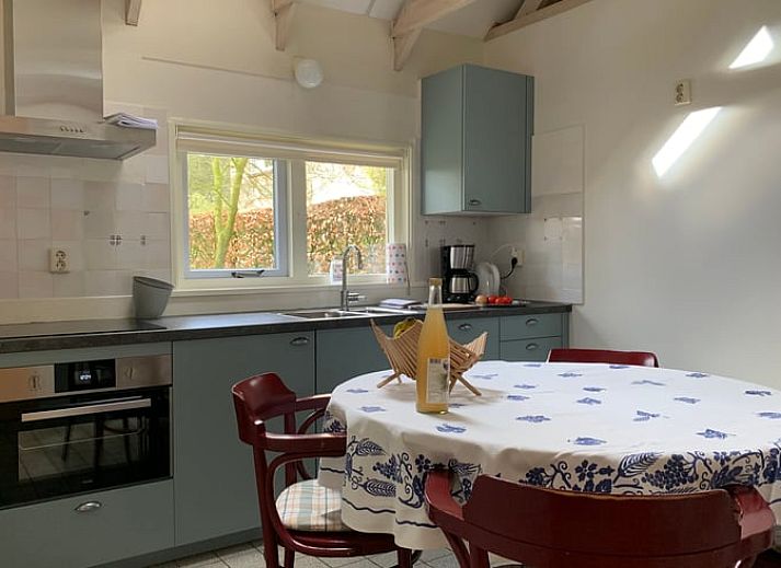 Huisje in Zuidwolde, vakantiehuis met terras in Zuidwest Drenthe omringd door groene natuur.