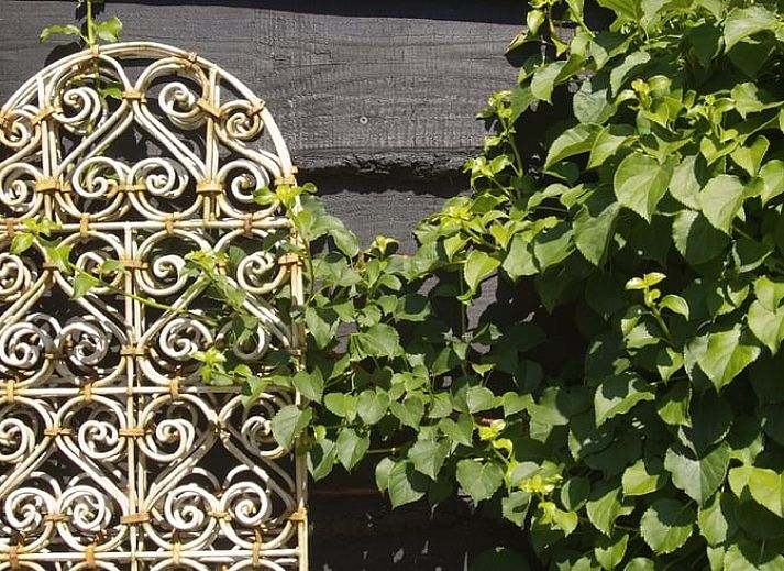 Schlafzimmer in Cottage in Zuidwolde, Ferienhaus mit Holzmoebeln, Suedwest-Drenthe, Drenthe.