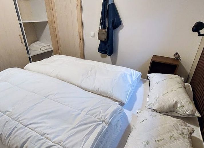 Gemuetliche Sitzecke auf der Terrasse des Ferienhauses in Zuidwolde, Suedwest-Drenthe.