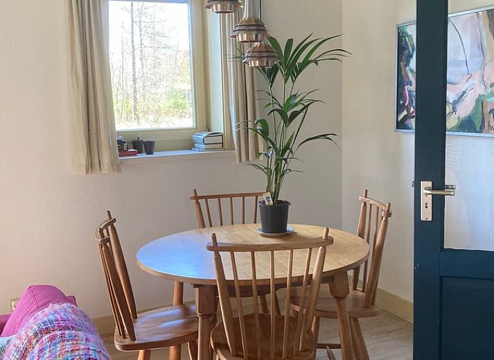 Blick auf die Umgebung des Ferienhauses in Ruinen, Drenthe.