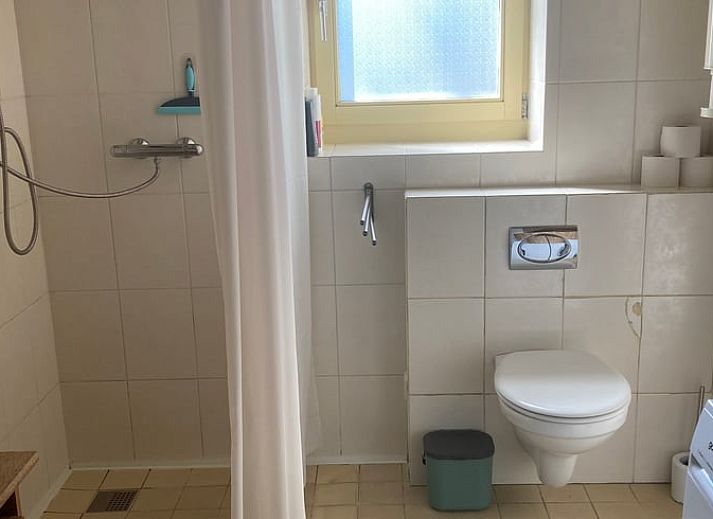 Natuerliche Umgebung mit Vogelhaus im Ferienhaus in Ruinen, Drenthe.