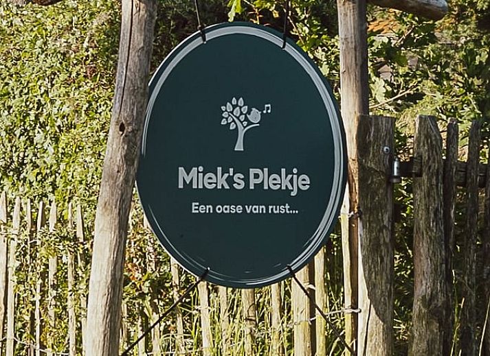 Huisje in Ruinen, ein charmantes Ferienhaus im Suedwesten von Drenthe, bietet eine ruhige Umgebung mit herrlichem Blick auf die gruene Natur.