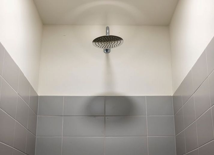 Buitenterras van Vakantiehuis in Dwingeloo, Zuidwest Drenthe, met comfortabele zitplaatsen en natuurlijke omgeving.