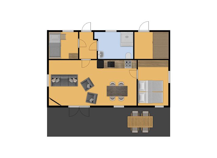 Guest house 2012126 - Holiday property Zuidwest Drenthe - Bungalow Cassiopeia