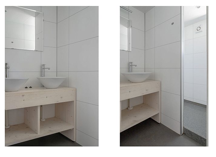 Enjoy the natural surroundings on the spacious terrace of Heidelodge, a vacation home in Dwingeloo, Southwest Drenthe.