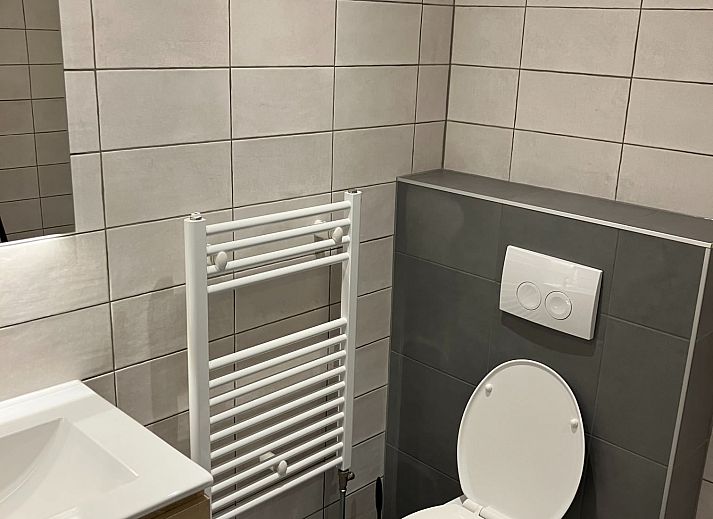 Bungalow Orion in Dwingeloo, Drenthe biedt een prachtige buitenruimte met terras en ligstoelen te midden van de natuur.