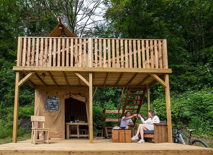 Guest house 201233 - Tent house Zuidwest Drenthe - Safaritent Poolster