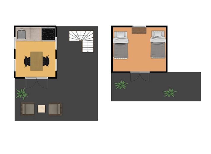 Guest house 201233 - Tent house Zuidwest Drenthe - Safaritent Poolster