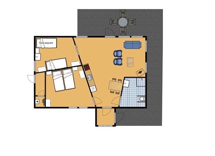 Guest house 201249 - Holiday property Zuidwest Drenthe - Aangepaste bungalow Sirius