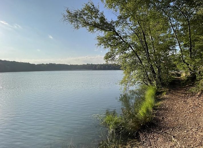 Veranda des Ferienhauses in Dwingeloo, ideal fuer Entspannung in Suedwest-Drenthe.