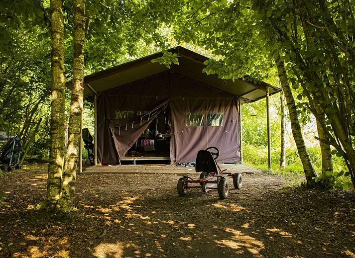 Verblijf 201290 - Tenthuis Zuidwest Drenthe - Tenthuisje met warme privédouche in de tent en hottub