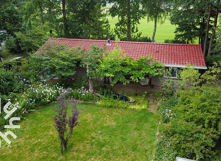 Natuurrijke omgeving van DG1780 vakantiehuis in Pesse, Zuidwest Drenthe.