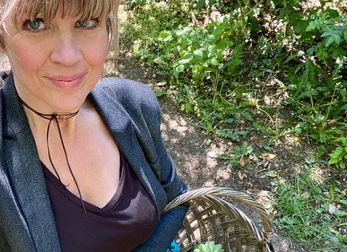 Geniessen Sie die Natur im Garten des Ferienhauses in Ruinerwold, Suedwest-Drenthe.