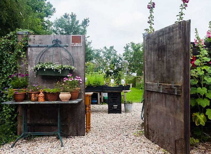 Geniessen Sie den Whirlpool im Ferienhaus in Ruinerwold, das in der ruhigen Landschaft von Suedwest-Drenthe liegt.