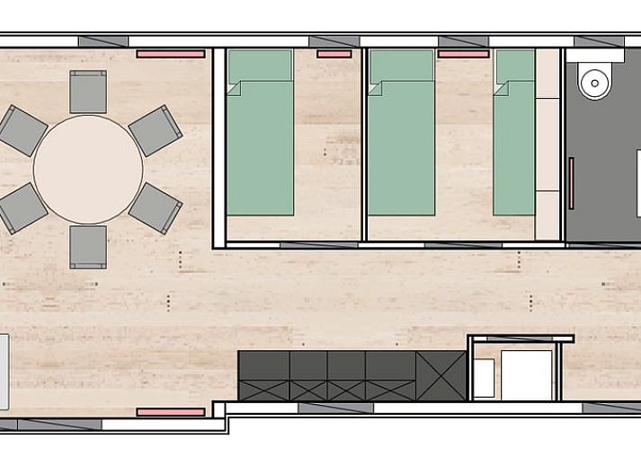 Unterkunft 201509 - Ferienhaus Zuidwest Drenthe - Huisje in Zorgvlied