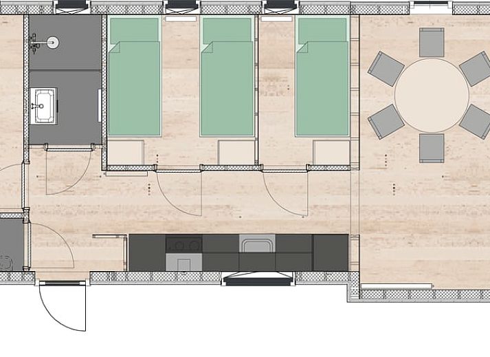 Unterkunft 201541 - Ferienhaus Zuidwest Drenthe - Huisje in Zorgvlied