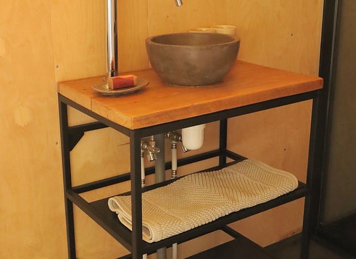 Interior of Holiday Home in Vledder, Southwest Drenthe, overlooking nature.