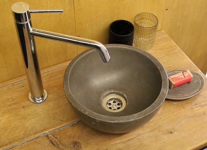 Interior of Holiday Home in Vledder, Southwest Drenthe, overlooking nature.