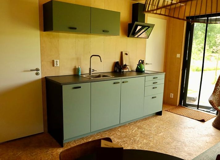 Interior of Holiday Home in Vledder, Southwest Drenthe, overlooking nature.