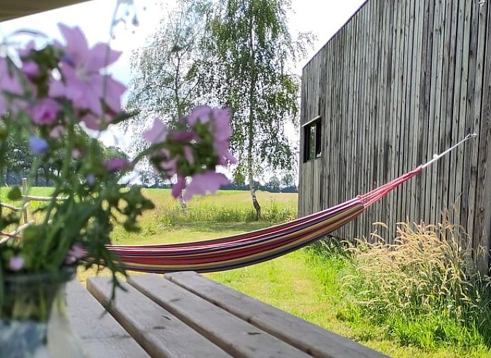 Cozy living room in Holiday Home in Vledder, Southwest Drenthe, with modern furnishings.