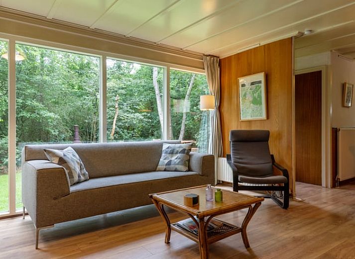 Gemuetliches Ferienhaus in Wateren, Westerveld mit Terrasse im waldreichen Suedwesten von Drenthe, ideal fuer Naturliebhaber.