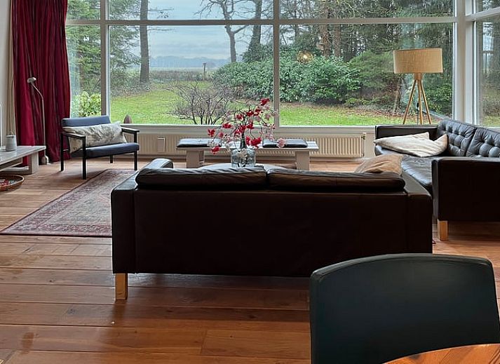 Sonnenaufgang am Ferienhaus in Wateren, Westerveld, Ferienhaus inmitten der Natur in Suedwest-Drenthe.