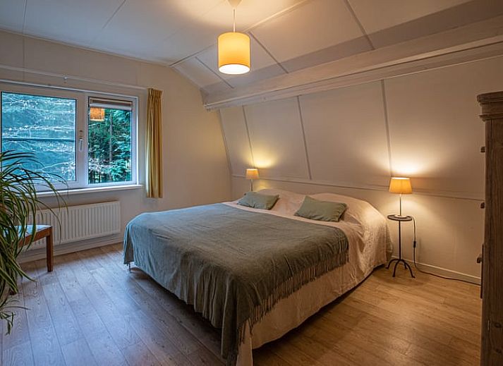 Gemuetliches Wohnzimmer im Ferienhaus in Wateren, Westerveld, Ferienhaus mit Blick auf die Natur im Suedwesten von Drenthe.