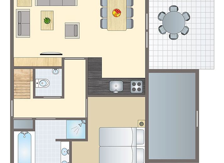 Unterkunft 201832 - Bungalow Zuidwest Drenthe - Hunerwold State | 6-persoons bungalow | 6CE