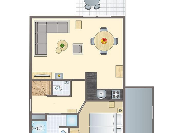 Guest house 201843 - Bungalow Zuidwest Drenthe - Hunerwold State | 4-persoons bungalow | 4L
