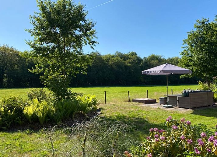 Ferienhaus in Wittelte mit gemuetlichem Vordach, ideal fuer das Leben im Freien in Suedwest-Drenthe.