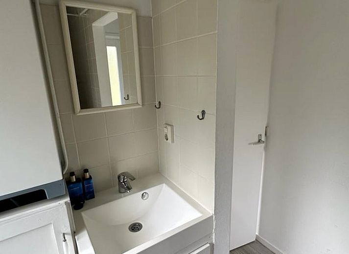 Moderne keuken in Vakantiehuisje in Uffelte, Zuidwest Drenthe, voorzien van alle gemakken.